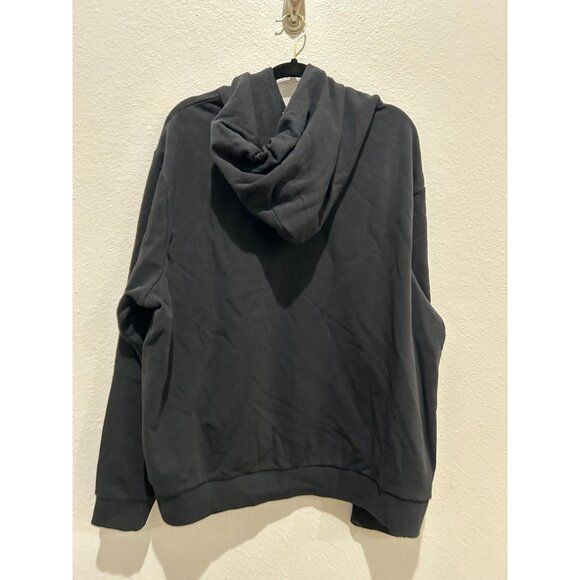 NEW Alpine Design Men's Logo Fleece Hoodie, S, Deep Charcoal MSRP - Picture 2 of 4